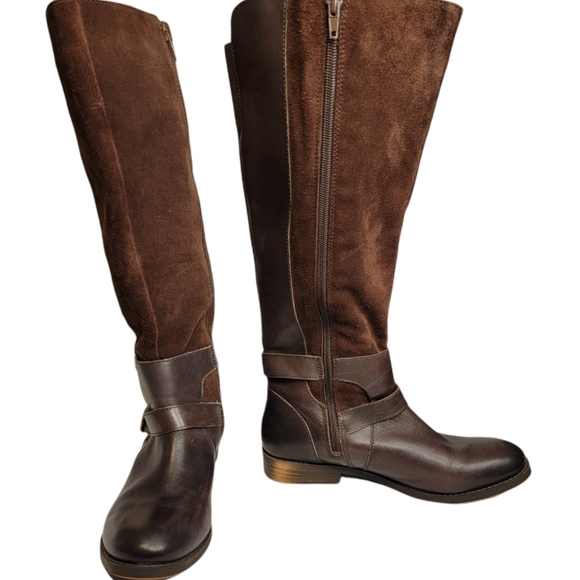 Lucky Brand Zosha leather ridding boots - Picture 2 of 10